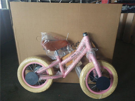 12&quot; Kids' Balance Bike with Front Basket No Pedal 18 Months to 4 Years of Development