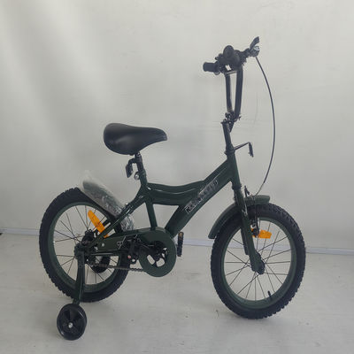 16 inch Children Bikes with Training Wheels Double V Brake Steel Fork