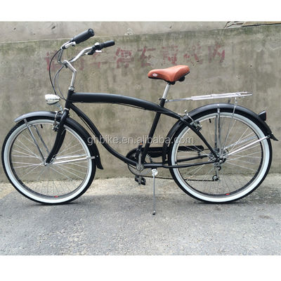 Comfortable and Durable Men's 6 Speed Beach Cruiser Bicycle with 170MM Crankset