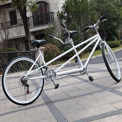 26inch Aluminium Rim Tandem Bike with 21KG Steel Mountain Frame and Shimano 18 Speeds