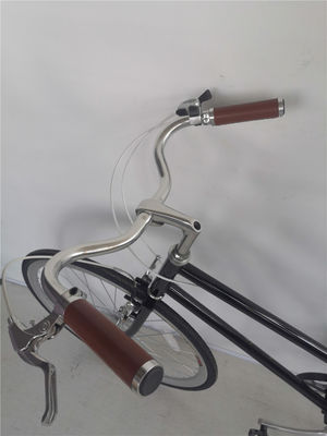 Front and rear wheel V brake 7 speed 26 inch bicycle custom adult womens city cruiser bike with hard frame