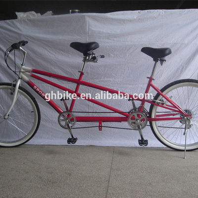 Aluminum Alloy Rim Material 26&quot; Low Rider Tandem Bike for 2 or 3 Persons Alloy Crank