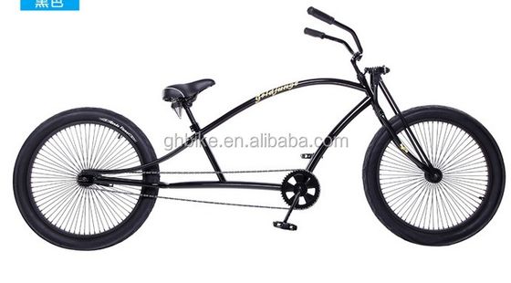 Aluminium Alloy Rim Spring Fork Beach Cruiser Long Beach Bike Bicycle Chopper Bike