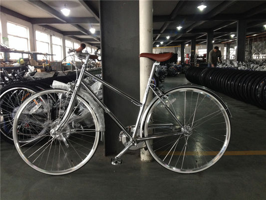 Customize Vintage Lady Bicycle Retro Women Bike Chrome Bikes with 3 Speed Gears