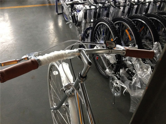 Customize Vintage Lady Bicycle Retro Women Bike Chrome Bikes with 3 Speed Gears