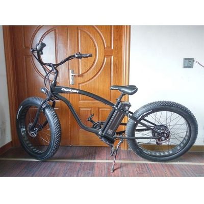 26&quot; Wheel Size 48V 1000W 21AH Lithium Battery Electric Bike for Vintage Beach Cruiser