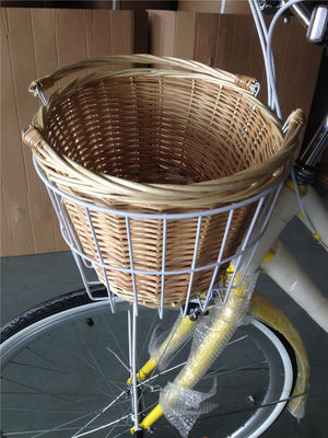 15KG Women's Step Through Bicycle LADIES CLASSIC 7-SPEED BIKE with Two Baskets Design