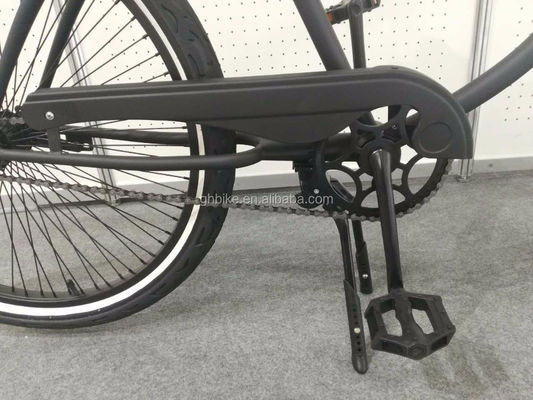 26 Inch Men's Single Speed Vintage Spring Fork Beach Cruiser for Flatland Competition