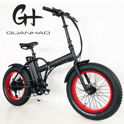 USA UL2849 Onsale 20*4&quot; Big Tire 500W 48V 14AH Lithium Battery Electric Folding Bike