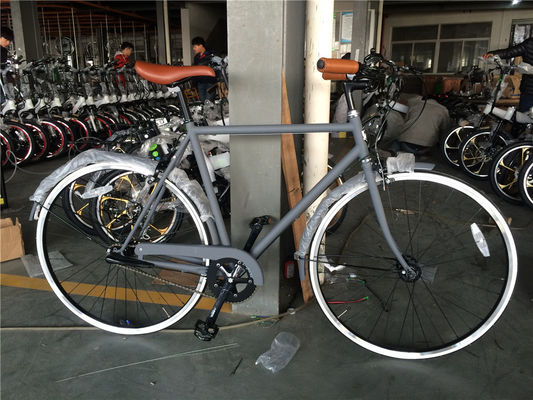 700C Lasco Crank Set Multi 3 Speed Comfort City Cruiser Rental Bikes for Men's Fitness