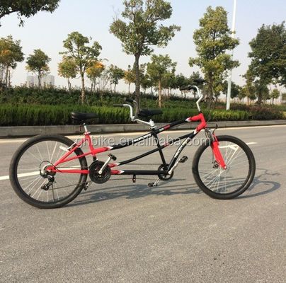FD ShimanoTY-18 and RD ShimanoTY-18 Derailleur 26-inch Tandem Bicycle for Two Riders