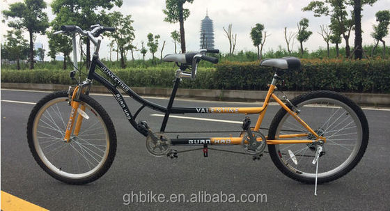 26 inch Tandem Bike Bicycle Beach Cruiser Style Two Seats Bike with Gloss Weight 25kg