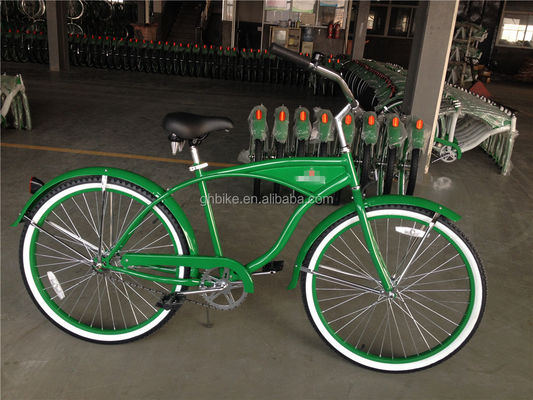 26&quot; Single Speed Steel Frame Foot Brake Beach Cruiser Bicycle for Adult Men Promotion