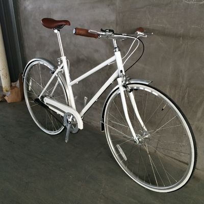 Vintage CR-MO Steel 4130 Lady Women Girl Inner 3 Speeds City Bike for Europe Market