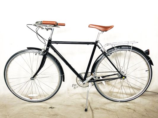 CE Hi-Ten Steel Frame Single Speed Street Holland Traditional Adult Men City Bicycle
