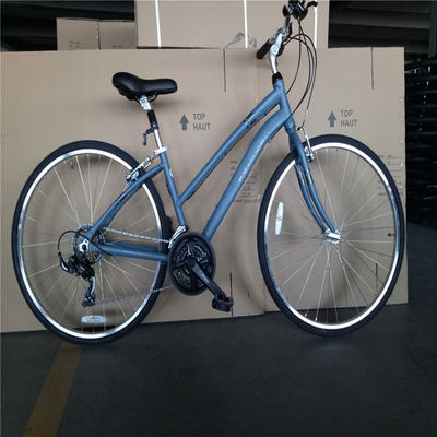Aluminum Alloy 21 Gear Men Hybrid Bike City Cruiser Bikes Unisex Bicycle 700C Double V Brake