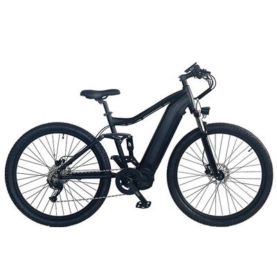 27.5&quot; 1000W Lithium Battery Electric Mountain Bike with 9 Speeds and Full Suspension