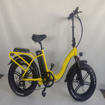26 Inch Fat 4.0 Tire 48V 750W 45KM/H 21AH Electric Beach Cruiser Bike with LCD Display