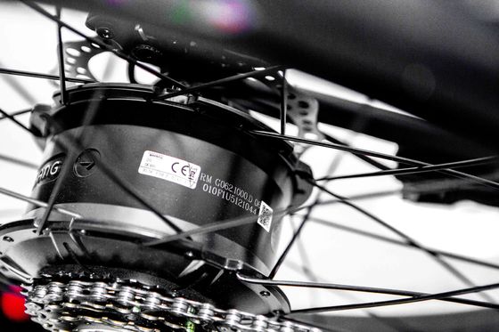 26*2.2 Kenda Tire 48V 17AH Full Suspension Electric Mountain Bike 1000W BaFang Motor