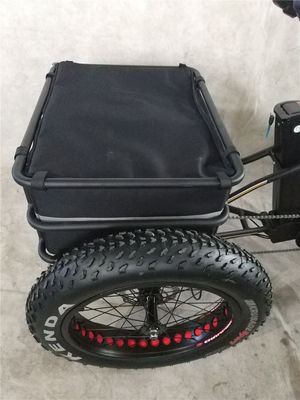 Max Speed 50km/h 8Fun 750W Front Motor 4.0 Fat Tire Cargo Electric Trike Tricycle 3 Wheels
