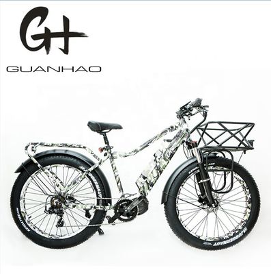 48V Fat Tire Electric Bike with Bafang 1000W Central Motor and Kenda 26*4.0 Wheels