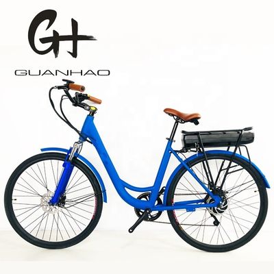 USA Standard 7 Speeds City Electric Bike with 10.4AH Lithium Battery and Smart Sensor