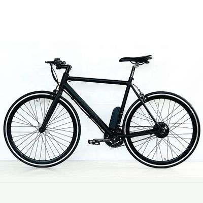 700C 24V 250W OEM Customized UL2849 CE 8.8AH Lithium Battery 20KM/H Single Speed Adult Men Electric Fixed Gear Bicycle