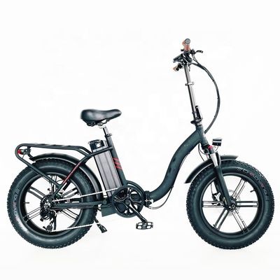 CE Approved 48V 10.4AH Electric Folding Bike with 750W Motor and Top Speed of 50KM/H