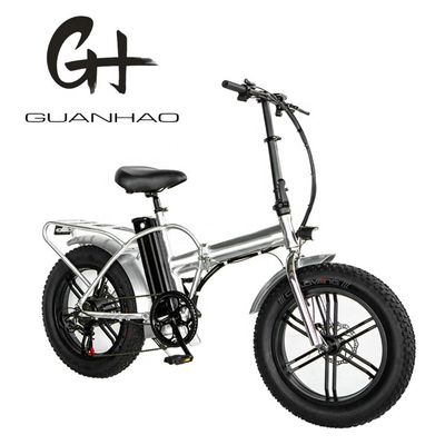 48V 13AH 750W Electric Folding Bike with 20&quot; Foldable Frame and Magnesium Alloy Wheelset