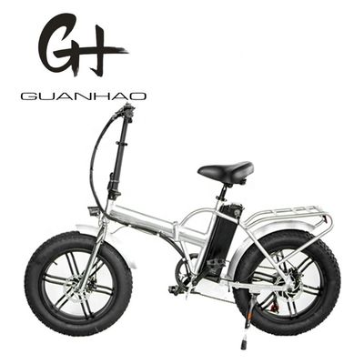 48V 13AH 750W Electric Folding Bike with 20&quot; Foldable Frame and Magnesium Alloy Wheelset
