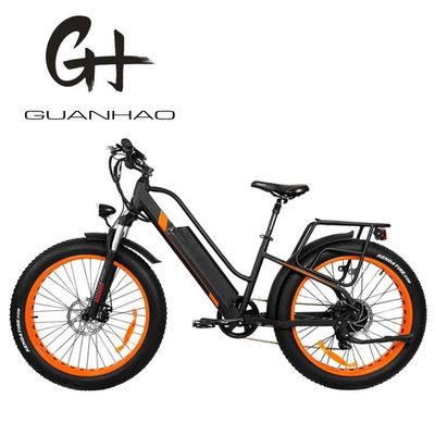 26&quot; Wheel Size 48V 750W A2B CE UL2849 OEM EN15194 17AH Aluminum SNOW 4.0 Big Fat Tire Electric Hybrid Ebike