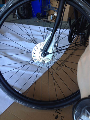 Quando Hub and Aluminum Rim Equipped Single Speed Vintage Style Retro Men's Bike