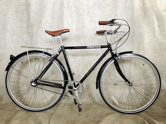 26 Inch CE Adult Men City Bike with Shimano Inner 3 Speeds Gears Ordinary Pedal