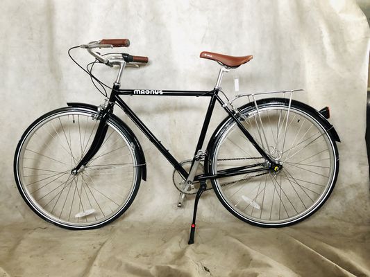 26 Inch CE Adult Men City Bike with Shimano Inner 3 Speeds Gears Ordinary Pedal