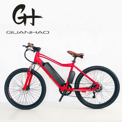Europe Market 26&quot; Electric Mountain Bike with Aluminum Frame and 17AH Lithium Battery in Down Tube Position