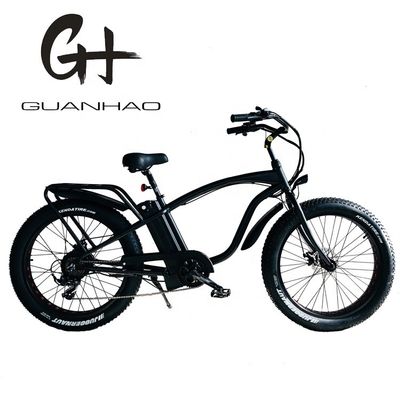26&quot; 4.0 48V 1000W 21AH Lithium Battery Aluminum Frame Electric Fat Big Snow Tire Beach Cruiser Bicycle