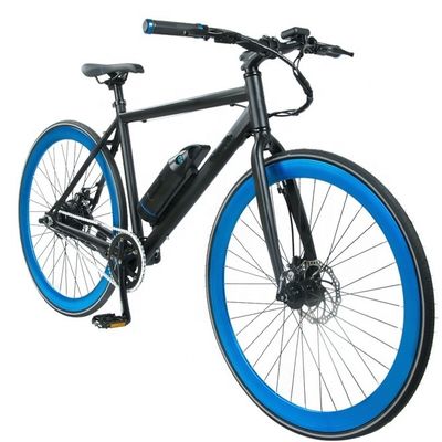 Aluminum Frame 700C Single Speed 500W 48V 10AH Lithium Battery Electric Bike for City