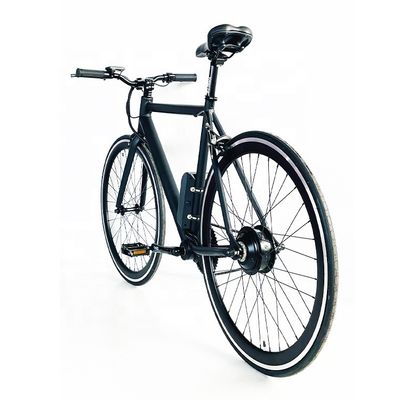 CE Approved 25KM/H 700C 350W 36V 8.8AH Aluminum Frame Electric Bike with Hidden Battery