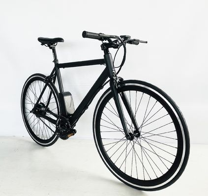 700C 350W 36V 8.8AH Aluminum Frame CE OEM Customized Europe Electric Single Speed Men Bicycle