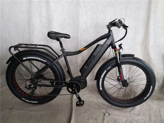 Shimano 7 Speed 1000W Mid Drive Motor Electric Bike 26 Inch for 2023 Fat Tire E Bikes