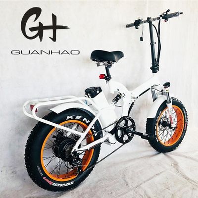 20&quot; Full Suspension Electric Snow Bike with 48V 21AH Battery and 1000W Bafang Rear Motor