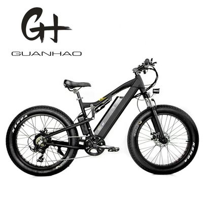 Customized 26&quot; CE CPSC 4.0 Fat Tire 48V 1000W 32MPH 21AH Lithium Battery Mountain Bike