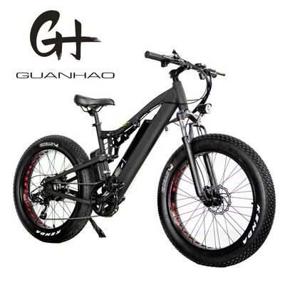 Customized 26&quot; CE CPSC 4.0 Fat Tire 48V 1000W 32MPH 21AH Lithium Battery Mountain Bike
