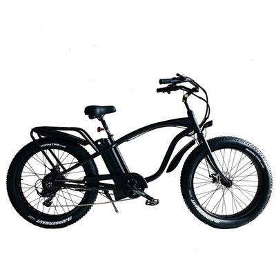 26&quot; 1000W Bafang Rear Motor Fat Tire Electric Cargo Beach Cruiser Bike with 48V 21AH Lithium Battery
