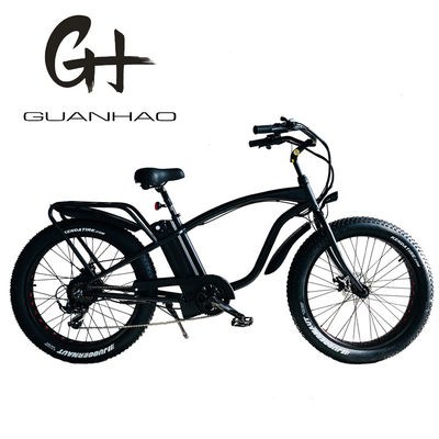 26&quot; 1000W Bafang Rear Motor Fat Tire Electric Cargo Beach Cruiser Bike with 48V 21AH Lithium Battery