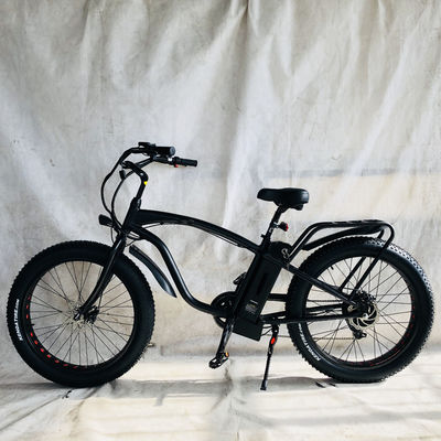 26&quot; 1000W Bafang Rear Motor Fat Tire Electric Cargo Beach Cruiser Bike with 48V 21AH Lithium Battery