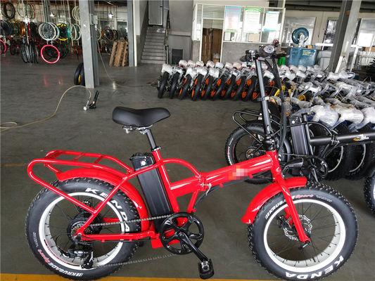 20 Inch 48V 500W 750W 1000W Electric Folding Bike with Fat Tire Max Speed 30-50Km/h