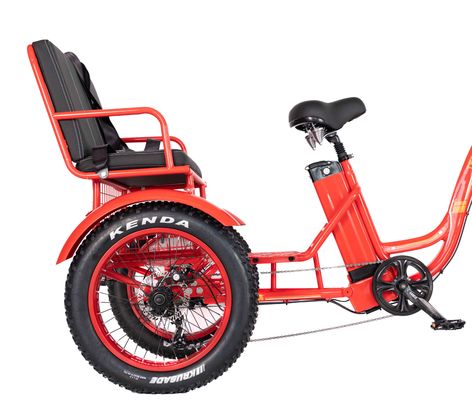 50-70km Driving Mileage 48V 1000W 50KM/H 3 Wheels Electric Tricycle for Passenger and Cargo