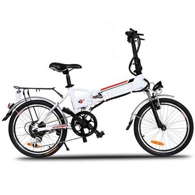 16&quot; Mini Folding Bike with 24V 250W Motor and 10AH Lithium Battery Gears Single Speed