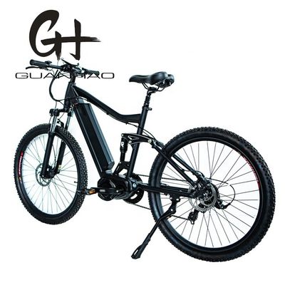 7 Speed 26&quot; Aluminum Electric Full Suspension Mountain Bicycle with 21AH Battery Capacity